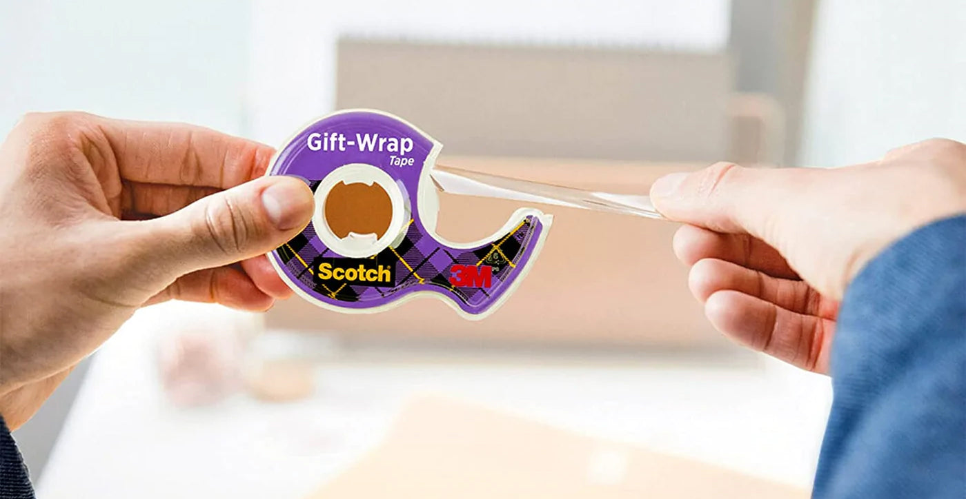 The Fun and Festive Way to Wrap Your Gifts: The Scotch Gift Wrap Adhesive Tape Dispenser