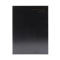 Academic Diary Wtv A5 Black 2023-24