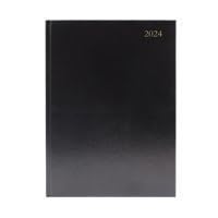 Desk Diary Dpp A5 Black 2024