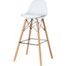 Paperflow Bar Stool Steelwood White Pack of 2