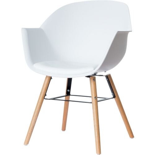 Paperflow Chair Wiseman White, Black & Beach Pack of 2