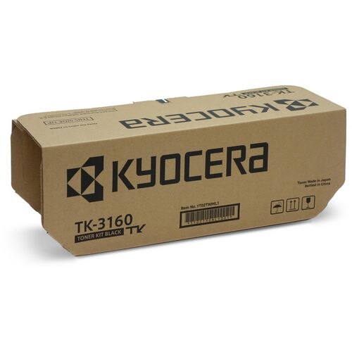 Kyocera TK-3160 Original Toner Cartridge TK3160 Black