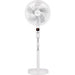 igenix Pedestal Fan DF1670 16 inch White 1 Speed Settings 40 x 45.2 x 136 cm