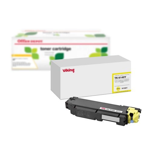 Viking TK-5140Y Compatible Kyocera Toner Cartridge Yellow