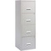 Pierre Henry Filing Cabinet 4 Drawers Grey 400 x 400 x 1,250 mm