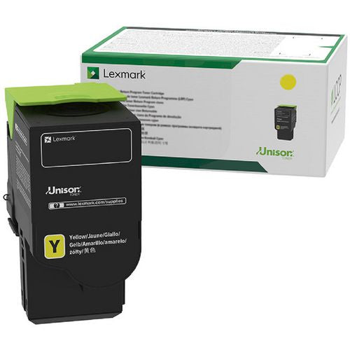 Lexmark 78C2XY0 Original Toner Cartridge Yellow