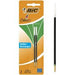 BIC Ballpoint Pen Refill 4 Colours 0.4 mm Green Pack of 2