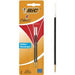 BIC Ballpoint Pen Refill 4 Colours 0.4 mm Red Pack of 2