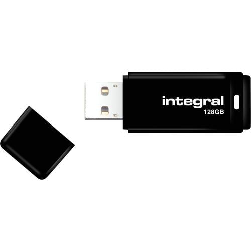 Integral USB 2.0 Flash Drive 128 GB Black