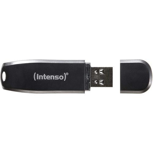 Intenso USB 3.2 Flash Drive Speed Line 128 GB Black