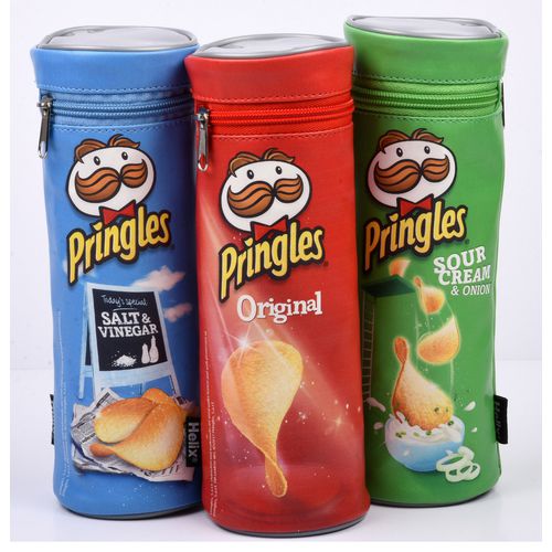 Helix Pringles Pencil Case 7.5 x 7.5 x 23 cm