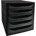 Office Depot 5 Drawer filing unit Black 28.4 x 34.8 x 29 cm