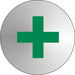 Office Sign First Aid Stainless steel