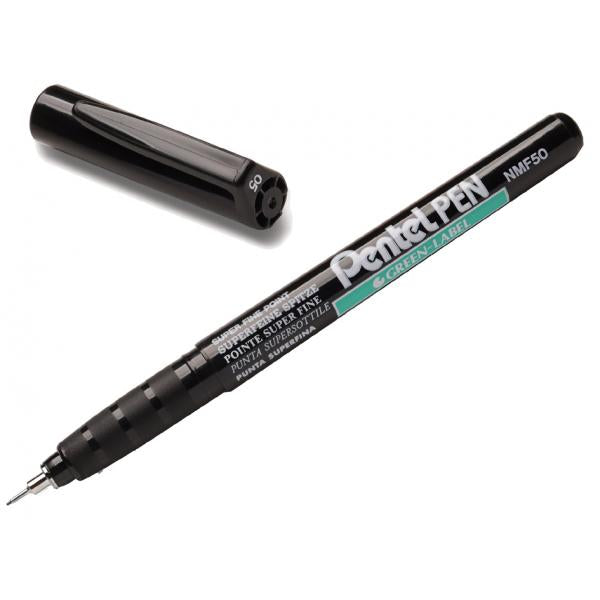 Pentel NMF50-AO Superfeiner Permanentmarker – Schwarz