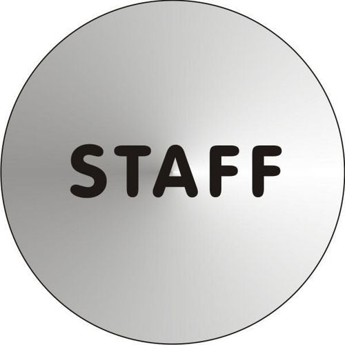 Office Sign Staff Stainless steel