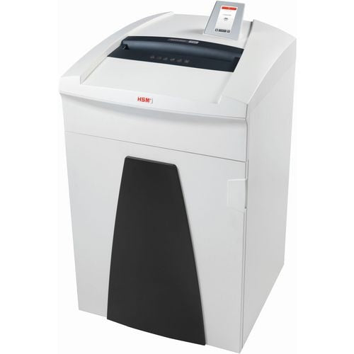 HSM Particle-Cut Shredder Securio P40i Security Level 13 Sheets White P-6 with Separate Cutting Unit and Metal Detection