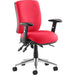 dynamic Triple Lever Ergonomic Office Chair with Adjustable Armrest and Seat Chiro Medium Back Bergamot Cherry