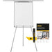 Bi-Office Design Flipchart Easel Freestanding Steel 70 (W) x 100 (H) cm White