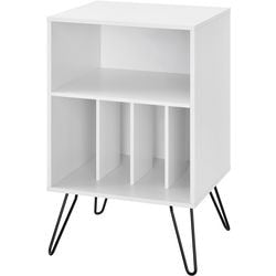 Alphason Bookcase 1324015COM White MDF