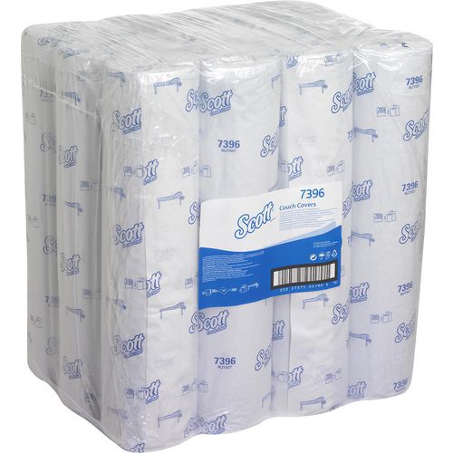 Scott Couch Covers 7396 1 Ply Blue 12 rolls of 200 Sheets