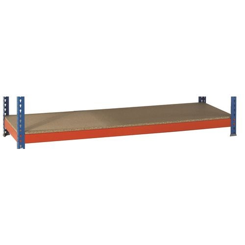 SLINGSBY Extra Shelves for Heavy Duty Boltless with 1 Shelf 60 x 60 x 1500mm Orange