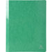 Exacompta Iderama Flat Bar Folder 380815B Glossy coated card 24 (W) x 32 (H) cm Green 2 Packs of 5