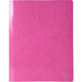 Exacompta Iderama Flat Bar Folder A4 Pink Glossy coated card 355 gsm 200 Sheets Pack of 25