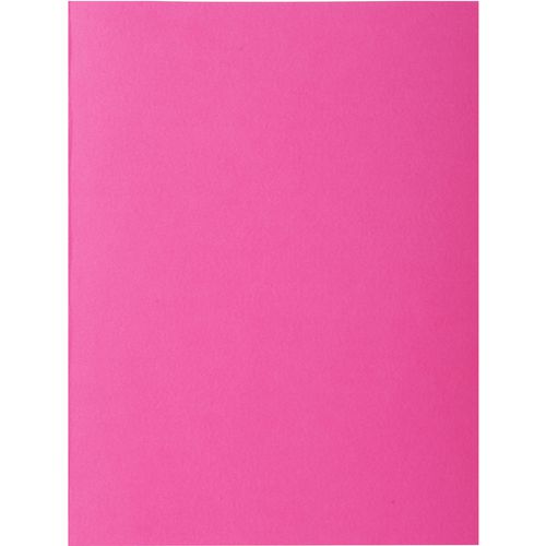 Exacompta Rock''s Square Cut Folder A4 Pink Cardboard 210 gsm Pack of 100