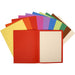 Exacompta Flash Square Cut Folder A4 Assorted Manila 220 gsm Pack of 100