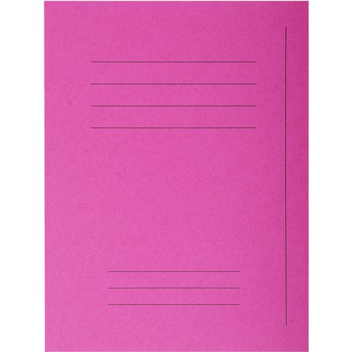 Exacompta Forever Square Cut Folder A4 Fuchsia Manila Recycled 100% 220 gsm Pack of 100