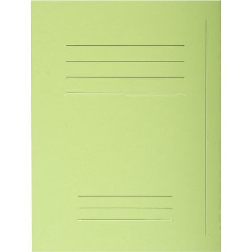 Exacompta Forever Square Cut Folder A4 Green Manila 220 gsm Pack of 250