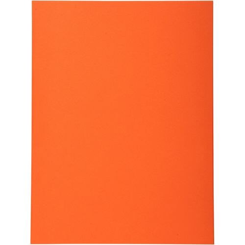 Exacompta Forever Square Cut Folder 420207E A4 Manila 24 (W) x 32 (H) cm Orange Pack of 500