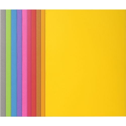 Exacompta Rock''s Square Cut Folder 210500E A4 Cardboard 24 (W) x 32 (H) cm Assorted Pack of 500