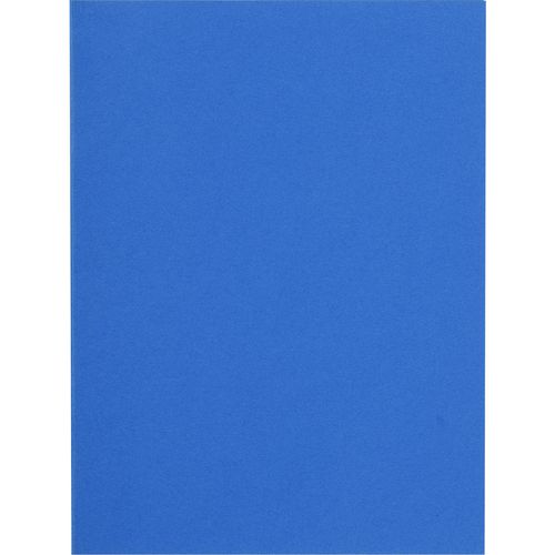 Exacompta Flash Square Cut Folder A4 Blue Manila 220 gsm Pack of 500