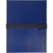 Exacompta Expanding Folders 2652E A4 Dark blue Vinyl Coated Paper 24 x 32 cm Pack of 10