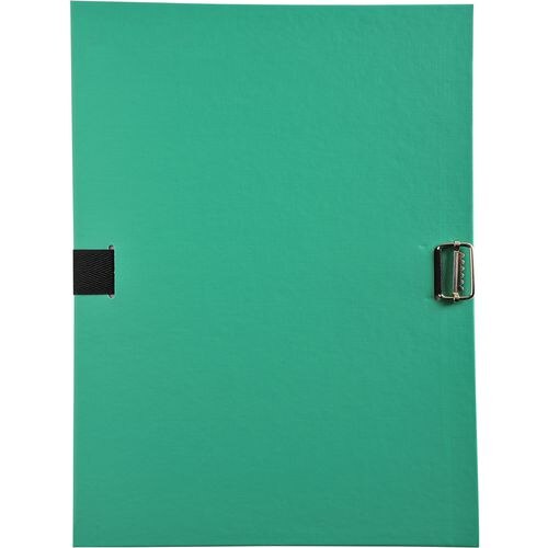 Exacompta Expanding File 30103H A4 Green PP 24 x 32 cm Pack of 10