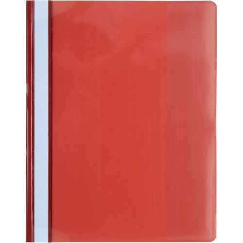 Exacompta Presentation Folders 439903B A4 Red PVC Pack of 10