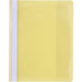 Exacompta Presentation Folders 439904B A4 Yellow PVC Pack of 10