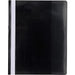 Exacompta Presentation Folders 439901B A4 Black PVC Pack of 10