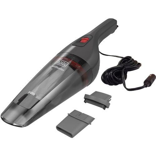 BLACK+DECKER Dry Vacuum Cleaner NVB12AV Grey Corded 370 ml