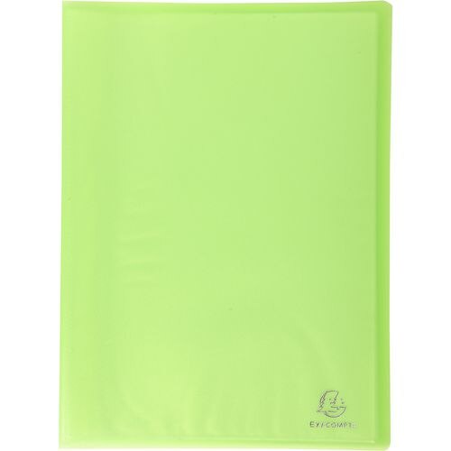 Exacompta Display Book 85363E A4 Green 30 Pockets Pack of 12