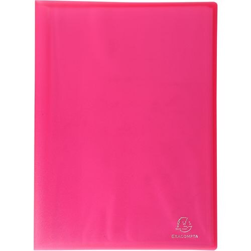 Exacompta Display Book 85365E A4 Red 30 Pockets Pack of 12