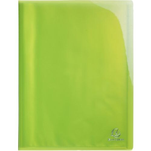 Exacompta Display Book 85873E A4 Lime 40 Pockets Pack of 12