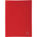 Exacompta Display Book 8555E A4 Red 50 Pockets Pack of 12