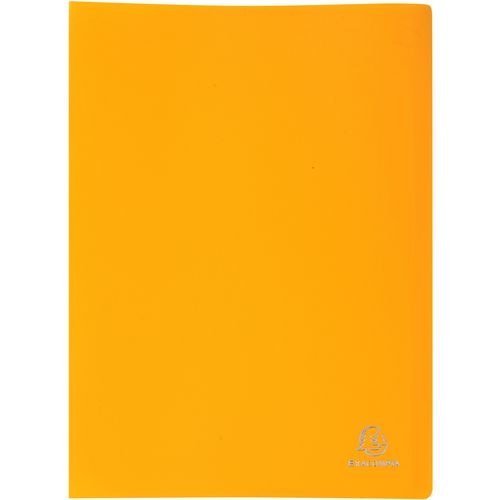 Exacompta Display Book 8529E A4 Yellow 20 Pockets Pack of 20