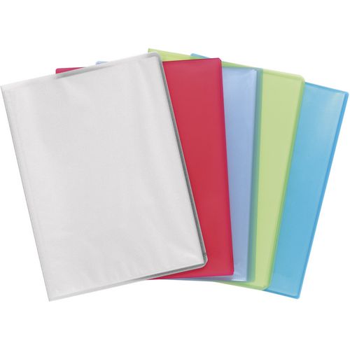 Exacompta Display Book A4 Assorted 10 Pockets Pack of 25