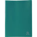 Exacompta Display Book 85103E A4 Dark Green 100 Pockets Pack of 8