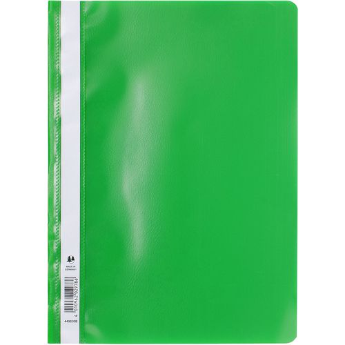 Exacompta Presentation Folders 449205B A4 Light Green Polypropylene Pack of 25