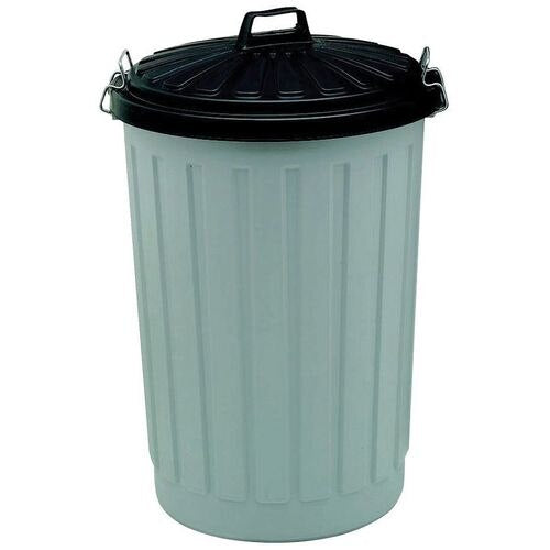 SLINGSBY Waste Bin 90 L Grey 61.6 x 62 x 61.6 cm