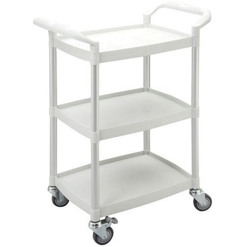 SLINGSBY Service Trolley 384025 White 37 x 65.5 x 90 cm